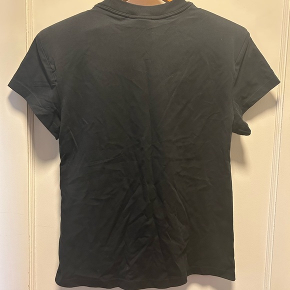 Nike Black T-Shirt with White Logo - Picture 5 of 5